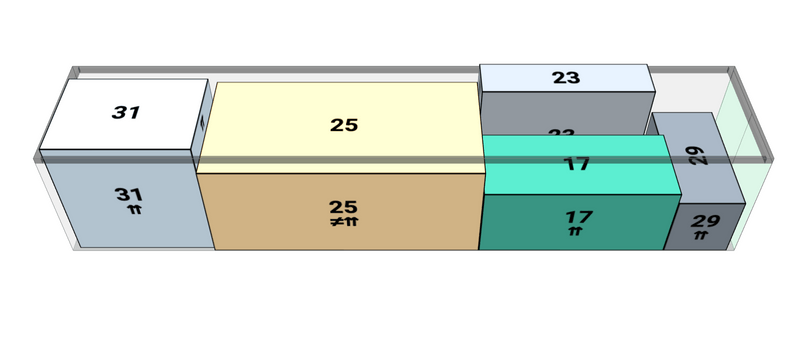 opentop with tall cargoes